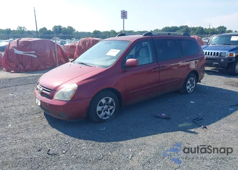 2006 Kia Sedona Ex/Lx из США, поврежденный, VIN KNDMB233166063028